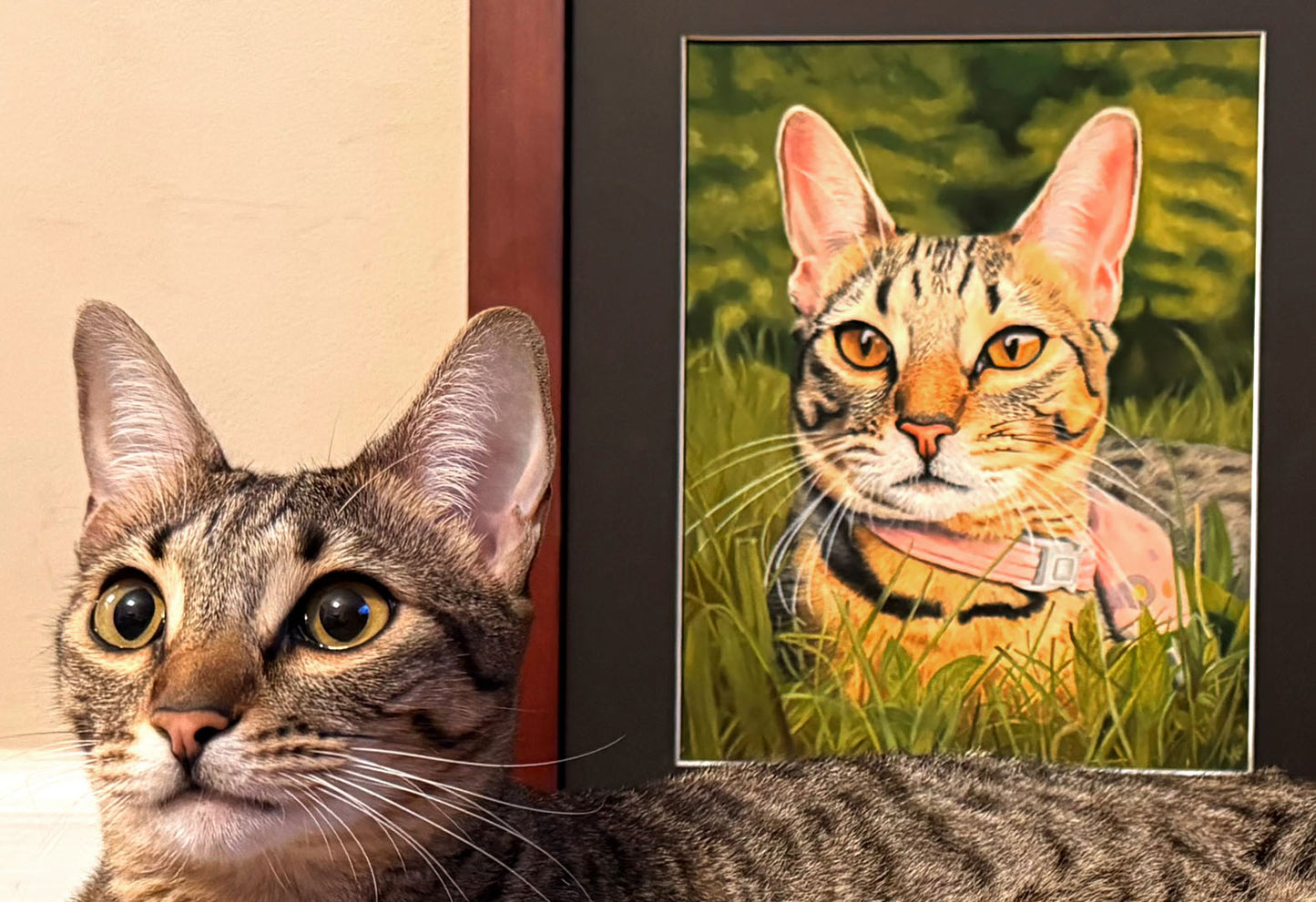 A Masterpiece Revealed – Jazzy’s Portrait is Complete!